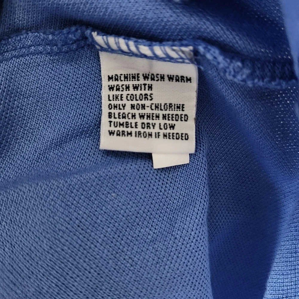 Polo Ralph Lauren Polo Shirt Mens 2XL Blue Mercerized Pima Mesh Classic Fit Pony